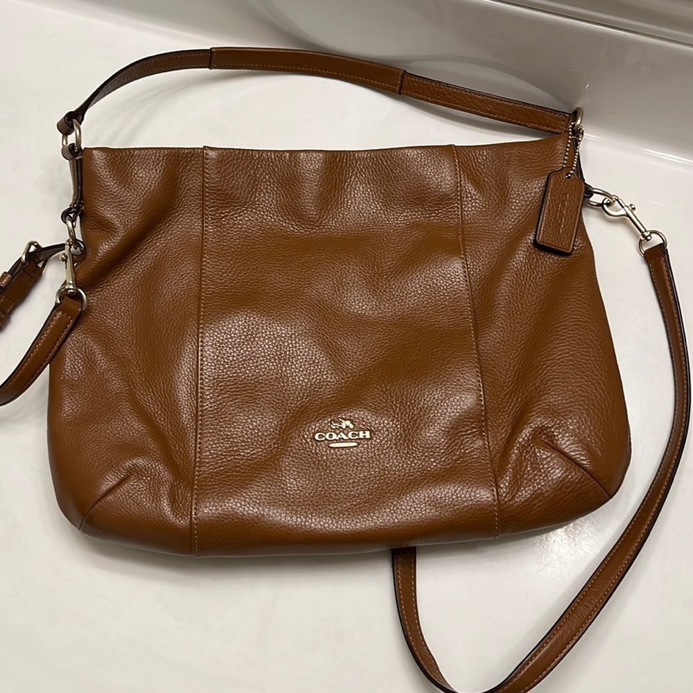 Coach crossbody messenger style bag